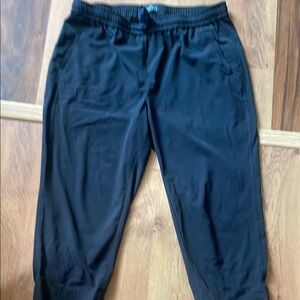 White House Black Market lightweight Black Joggers with Elastic Waistband